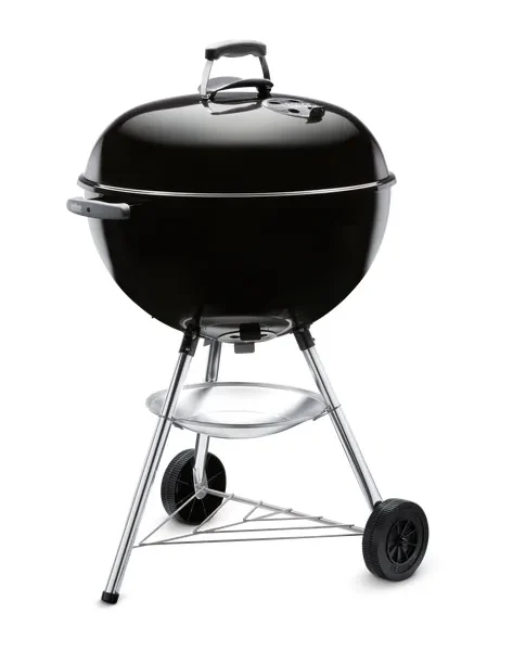 Barbecue a carvão WEBER KETTLE 57CM PRETO
