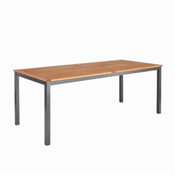 Mesa de alumínio NATERIAL ORIS 200X90CM