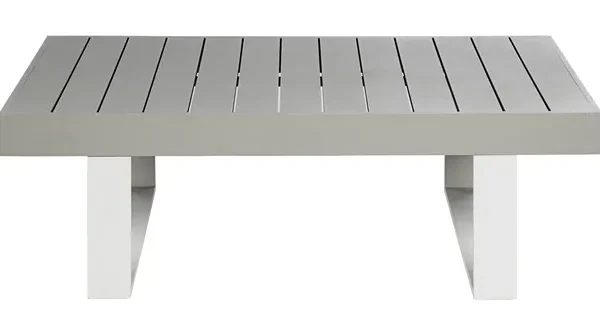 Mesa de alumínio NATERIAL LAS VEGAS 133X74CM