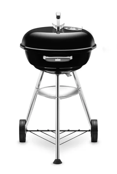 Barbecue a carvão WEBER COMPACT KETTLE 47CM PRETO
