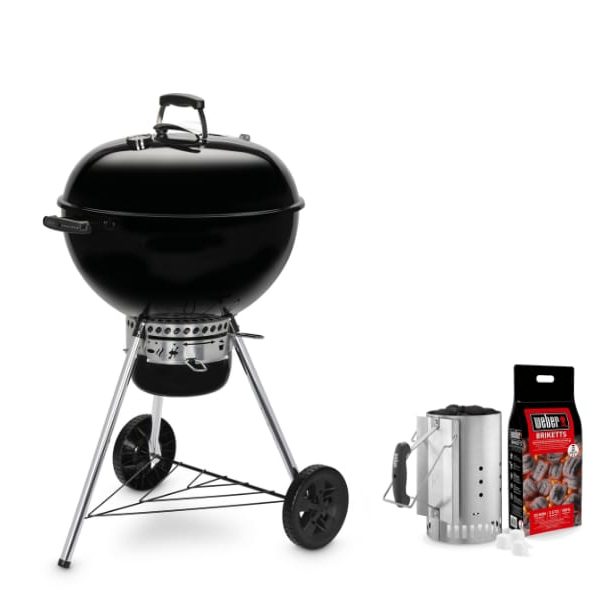 Barbecue a carvão Original Kettle E-5730 ⌀57 cm + kit de acendimento Weber