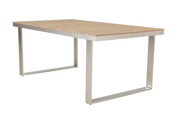Mesa de alumínio NATERIAL MENORCA FIXA 180X100CM POLYWOOD