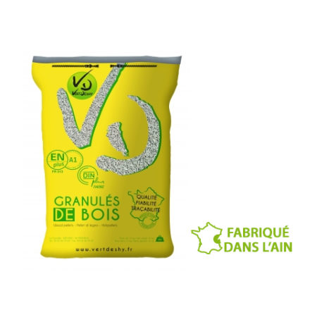 Pellets de madeira Vertdeshy